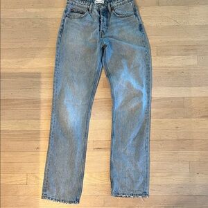Zara Light Blue Straight Jeans sz 4